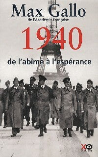 Livrenpoche : 1940, De l'abîme à l'espérance - Max Gallo - Livre