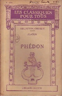 Livrenpoche : Phédon - Platon - Livre