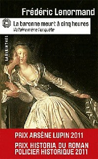 Livrenpoche : La baronne meurt à cinq heures - Frédéric Lenormand - Livre