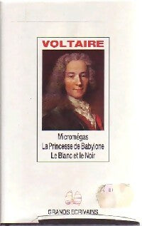 Livrenpoche : Micromégas / La princesse de Babylone / Le blanc et le noir - Voltaire - Livre