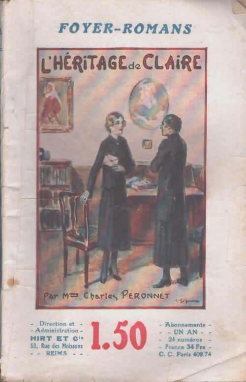 L'héritage de Claire - Charles Péronnet - Livre