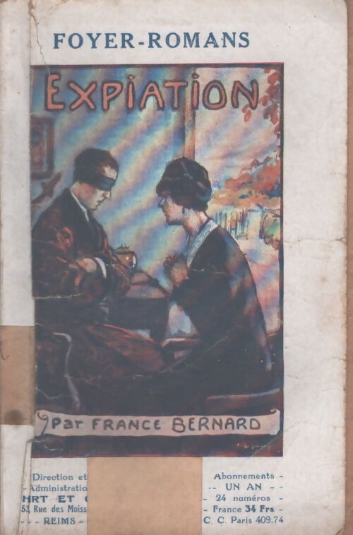 Expiation - France Bernard - Livre