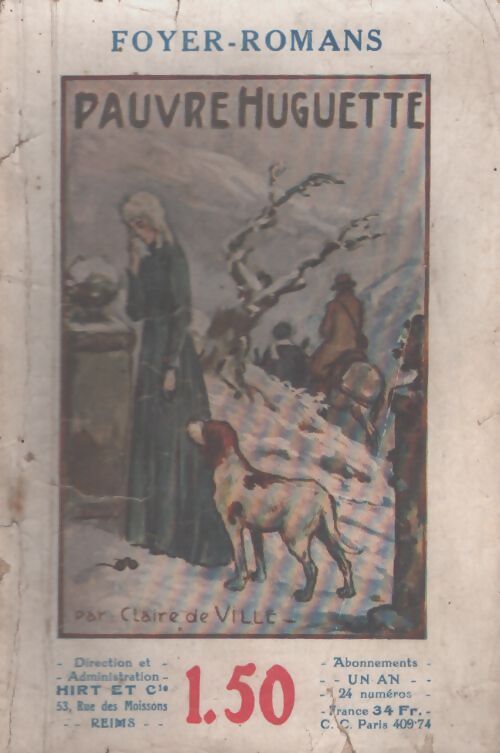 Pauvre Huguette - Claire De Ville - Livre