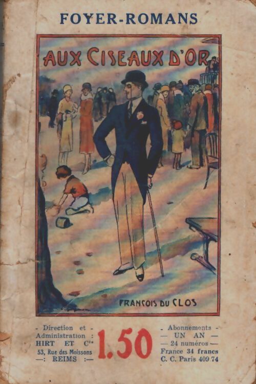 Livrenpoche : Aux Ciseaux d'Or - François Du Clos - Livre