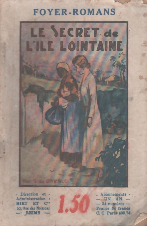 Le secret de l'île lointaine - G. Boissèble - Livre