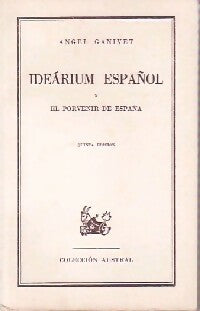 Livrenpoche : Idearium Espanol - Angel Ganivet - Livre