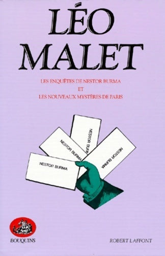 Livrenpoche : Les enquêtes de Nestor Burma et les nouveaux mystères de Paris - Léo Malet - Livre