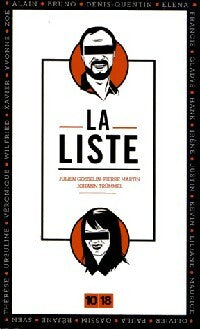 Livrenpoche : La liste - Pierre Martin, Julien Gosselin, Johann Trümmel - Livre