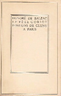 Livrenpoche : Le père Goriot - Honoré De Balzac - Livre
