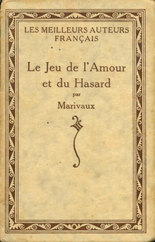 Livrenpoche : Le jeu de l'amour et du hasard - Marivaux - Livre