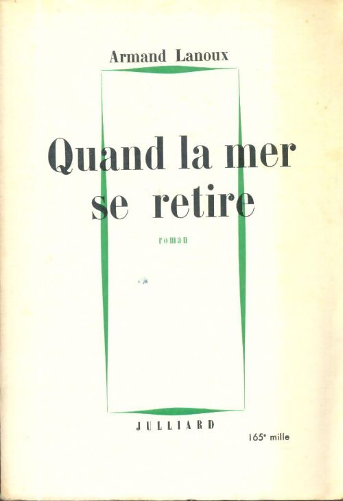 Livrenpoche : Quand la mer se retire - Armand Lanoux - Livre