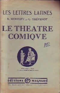 Livrenpoche : Le théâtre comique - R. Morisset, G. Thévenot - Livre