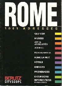 Livrenpoche : Rome 1001 adresses - Collectif - Livre
