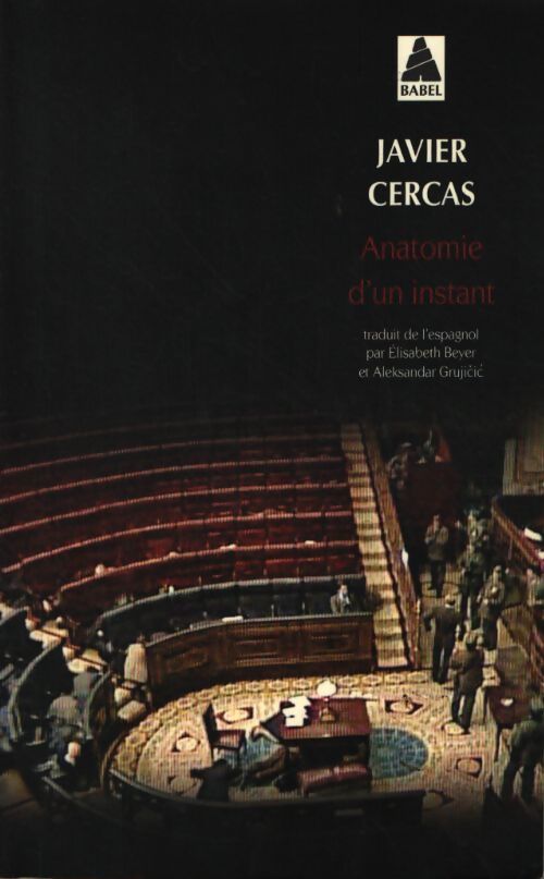 Anatomie d'un instant - Javier Cercas - Livre