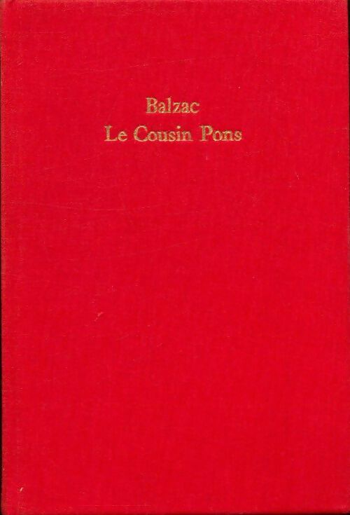 Livrenpoche : Le cousin Pons - Honoré De Balzac - Livre