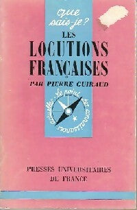 Livrenpoche : Les locutions françaises - Pierre Guiraud - Livre