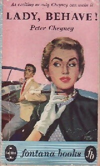 Livrenpoche : Lady, behave ! - Peter Cheyney - Livre