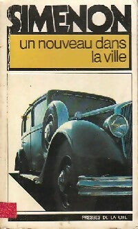 Un nouveau dans la ville - Georges Simenon - Livre