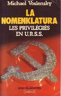 Livrenpoche : La nomenklatura - Michaël Voslensky - Livre
