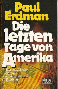 Livrenpoche : Die letzen tage von Amerika - Paul Erdman - Livre
