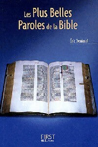 Le petit livre des plus belles paroles de la Bible - Eric Denimal -  Petit livre - Livre