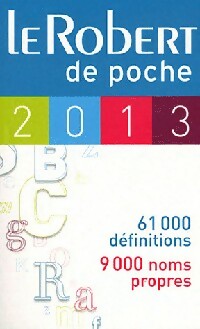 Livrenpoche : Le robert de poche 2013 - Collectif - Livre