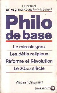 Livrenpoche : Philo de base - Dr Gheorghi Grigorieff - Livre