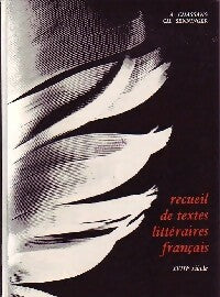Livrenpoche : Recueil de textes littéraires français XVIIIe siècle - Charles Senninger, Arsène Chassang - Livre