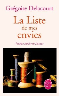 Livrenpoche : La liste de mes envies - Grégoire Delacourt - Livre