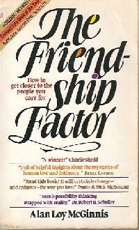 Livrenpoche : The friendship factor - Alan Loy McGinniss - Livre