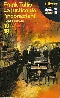 Livrenpoche : La justice de l'inconscient - Frank Tallis - Livre