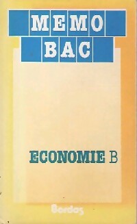 Livrenpoche : Economie série B - Laïli Aydalot - Livre