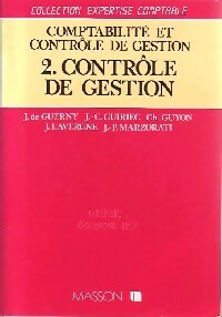 Livrenpoche : Comptabilité et contrôle de gestion Tome II : Contrôle de gestion - Collectif - Livre