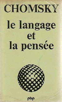 Livrenpoche : Le langage et la pensée - Noam Chomsky - Livre
