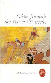 Livrenpoche : Poètes français des XIXe et Xxe - Inconnu - Livre