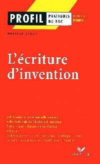 Livrenpoche : L'écriture d'invention - Collectif - Livre