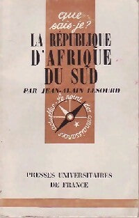Livrenpoche : La république d'Afrique du Sud - Jean-Alain Lesourd - Livre