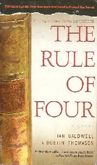 Livrenpoche : The rule of four - Ian Caldwell, Dustin Thomason - Livre