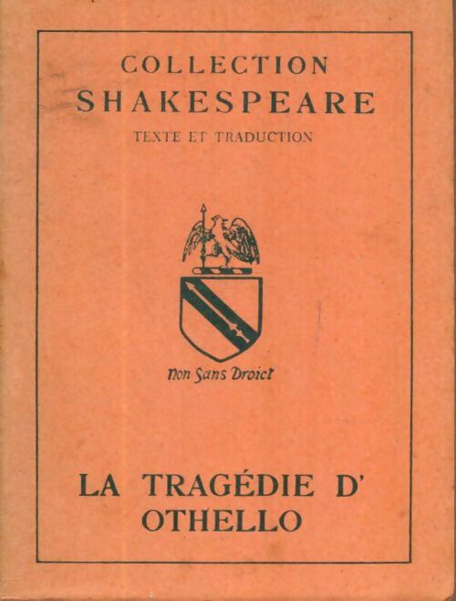 Livrenpoche : La tragédie d'Othello - William Shakespeare - Livre