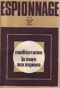 Livrenpoche : Méditérranée : la mare aux espions - Collectif - Livre