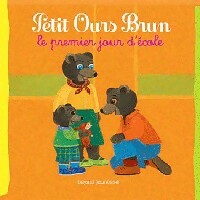 Livrenpoche : Petit Ours Brun et le premier jour d'école - Danièle Bour, Marie Aubinais - Livre