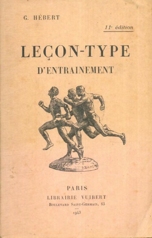 Livrenpoche : Leçon-type d'entrainement - G. Hébert - Livre