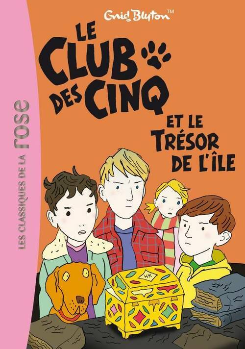 Livrenpoche : Le club des cinq et le trésor de l'île - Enid Blyton - Livre