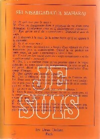 Je suis - Nisargadatta Maharaj - Livre
