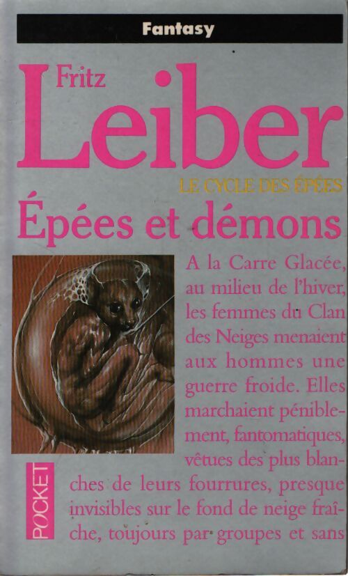 Le cycle des épées Tome I : Epées et démons - Fritz Leiber - Livre