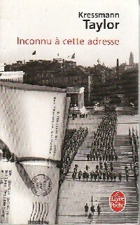 Livrenpoche : Inconnu à cette adresse - Kathrine Kressman Taylor, Kathrine Kressmann Taylor - Livre