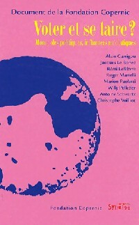 Livrenpoche : Voter et se taire ? - Collectif - Livre