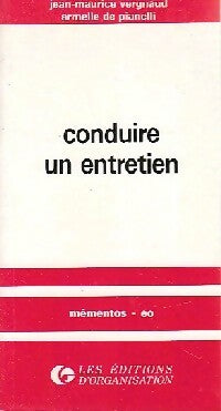 Livrenpoche : Conduire un entretien - Jean-Maurice Vergnaud, Armelle De Pianelli - Livre