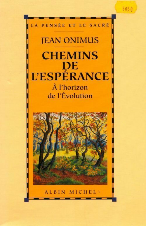 Livrenpoche : Chemins de l'espérance - Jean Ominus - Livre