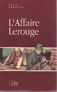 Livrenpoche : L'affaire rouge - Emile Gaboriau - Livre